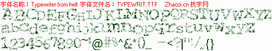 查看字体及作者详细介绍
