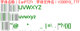 查看字体及作者详细介绍