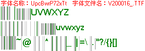 查看字体及作者详细介绍