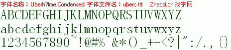 查看字体及作者详细介绍