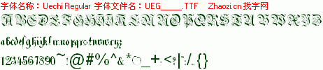 查看字体及作者详细介绍