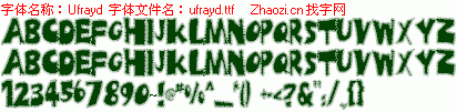 查看字体及作者详细介绍