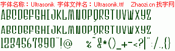 查看字体及作者详细介绍
