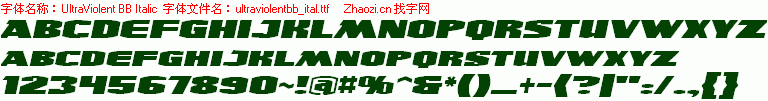 查看字体及作者详细介绍