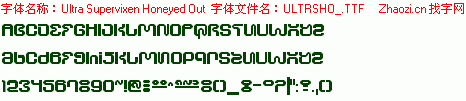 查看字体及作者详细介绍