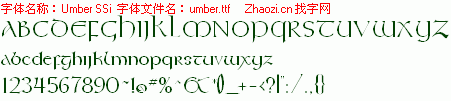 查看字体及作者详细介绍