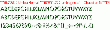 查看字体及作者详细介绍