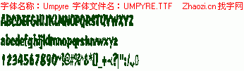 查看字体及作者详细介绍
