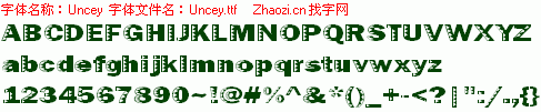 查看字体及作者详细介绍