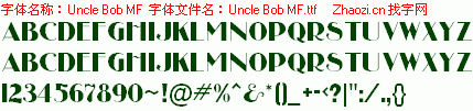 查看字体及作者详细介绍