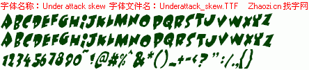 查看字体及作者详细介绍