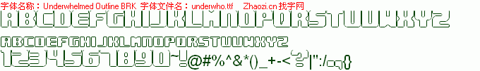 查看字体及作者详细介绍