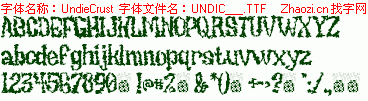 查看字体及作者详细介绍