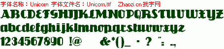 查看字体及作者详细介绍
