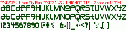 查看字体及作者详细介绍