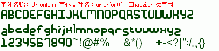 查看字体及作者详细介绍