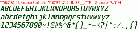 查看字体及作者详细介绍