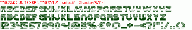 查看字体及作者详细介绍