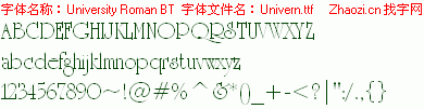查看字体及作者详细介绍