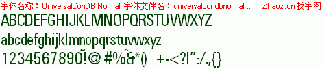 查看字体及作者详细介绍