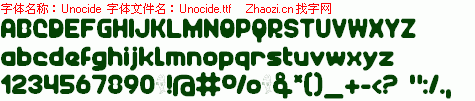 查看字体及作者详细介绍