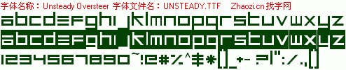 查看字体及作者详细介绍