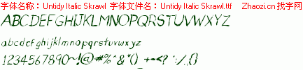 查看字体及作者详细介绍