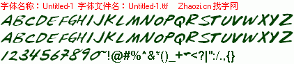 查看字体及作者详细介绍