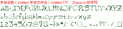 查看字体及作者详细介绍