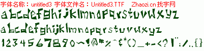查看字体及作者详细介绍