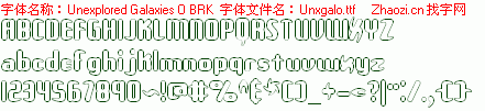 查看字体及作者详细介绍