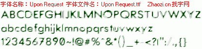 查看字体及作者详细介绍
