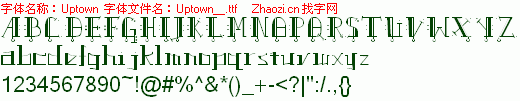 查看字体及作者详细介绍