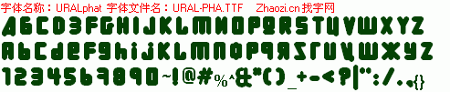 查看字体及作者详细介绍
