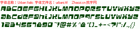 查看字体及作者详细介绍