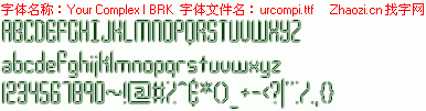 查看字体及作者详细介绍
