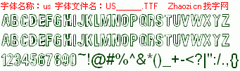 查看字体及作者详细介绍