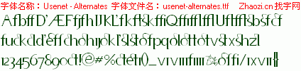 查看字体及作者详细介绍