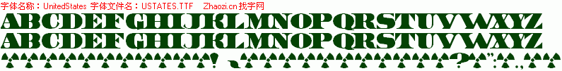 查看字体及作者详细介绍
