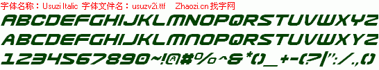 查看字体及作者详细介绍