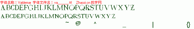 查看字体及作者详细介绍