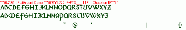查看字体及作者详细介绍