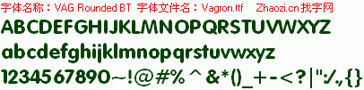 查看字体及作者详细介绍
