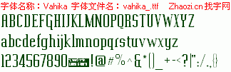 查看字体及作者详细介绍