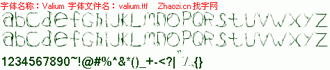 查看字体及作者详细介绍