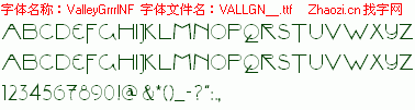查看字体及作者详细介绍