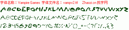 查看字体及作者详细介绍