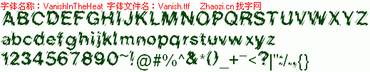 查看字体及作者详细介绍