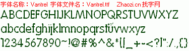 查看字体及作者详细介绍