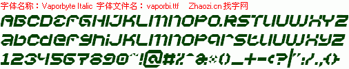查看字体及作者详细介绍